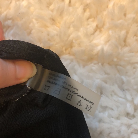 ZAFUL Black High Cut Backless One Piece Swimsuit - Picture 8 of 8